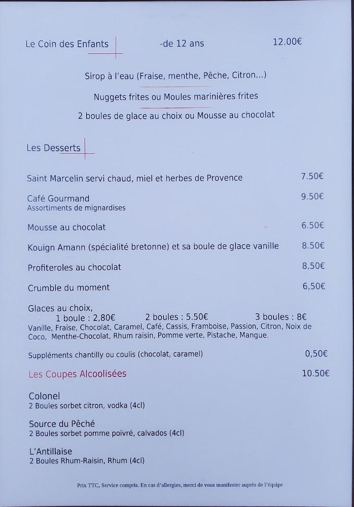 Le Celtic - Menu Image 1