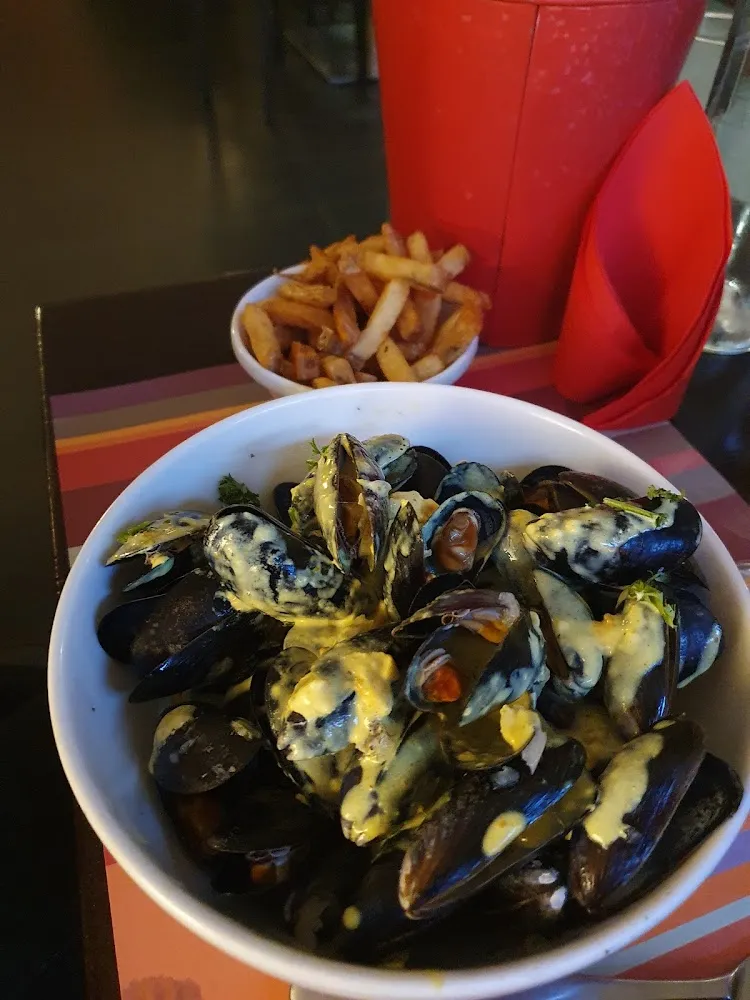 Moules Marinières Au Curry